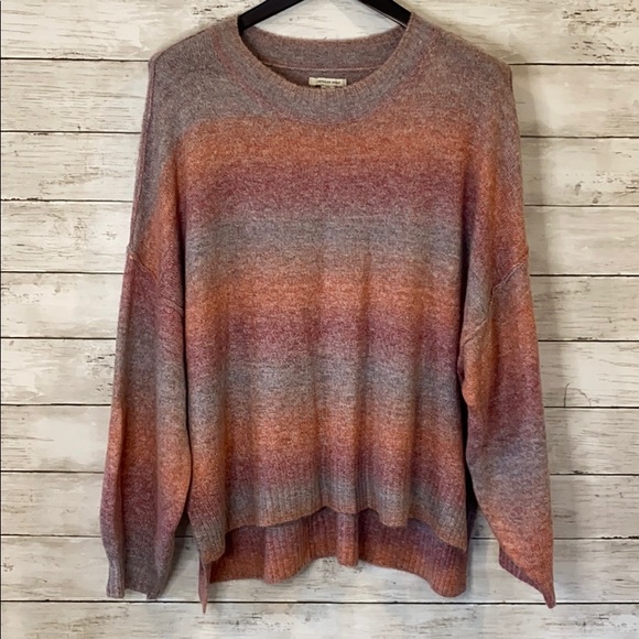 American Eagle Outfitters Sweaters - 🍭2/$40 -- AE Oversized Gradient Stripe Sweater
